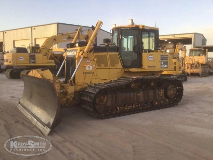 Front of used Komatsu Dozer